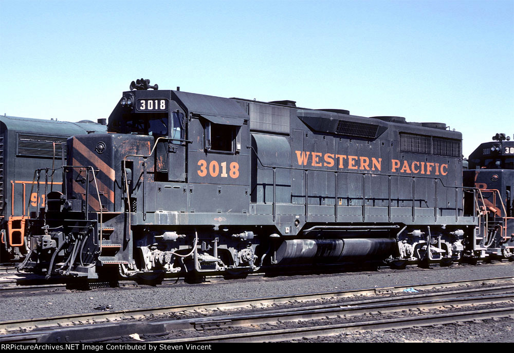 Western Pacific GP35 #3018